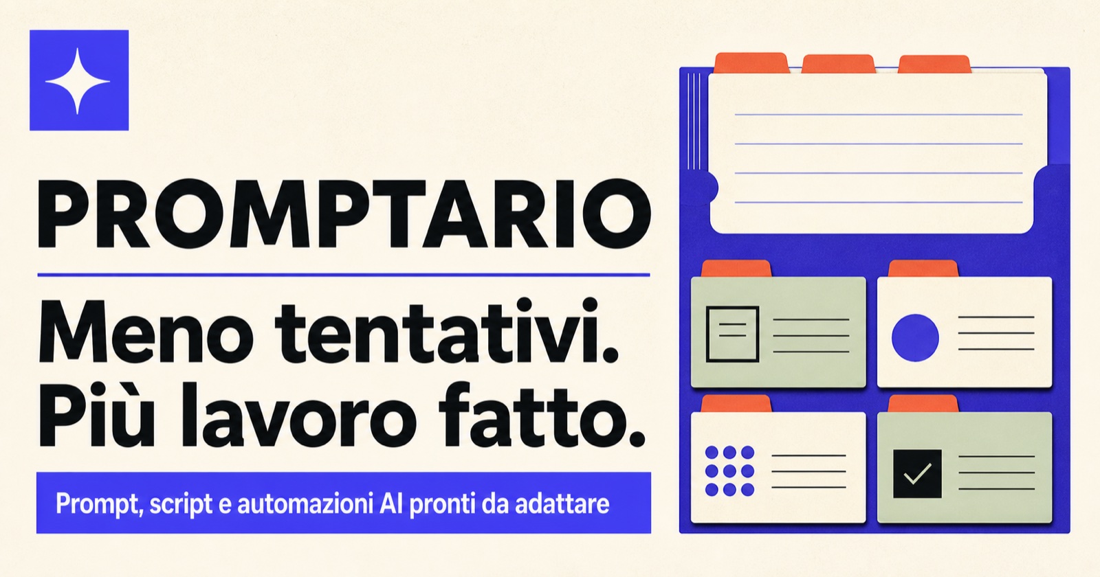 Sistema di identità visiva di Promptario