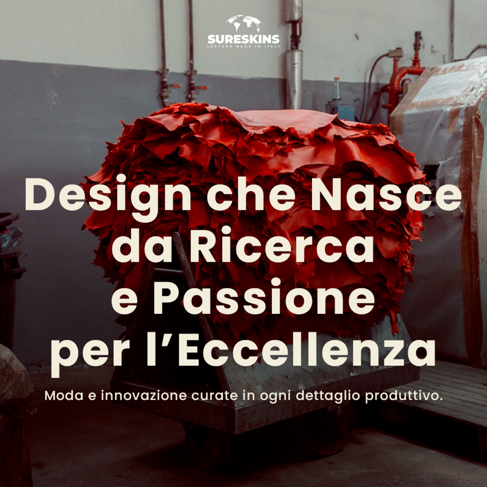 Visual social Sureskins dedicato alla ricerca e alla produzione